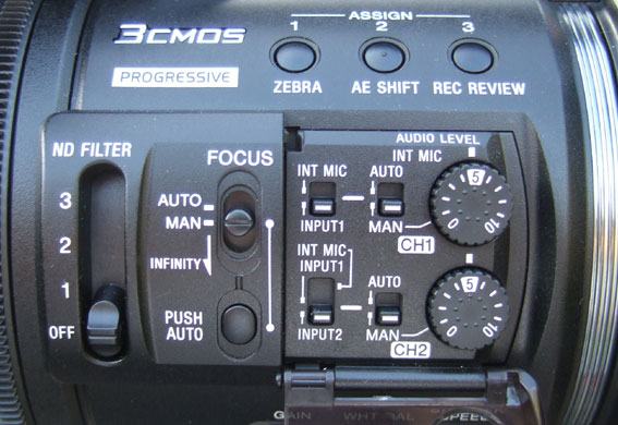 Audio controls on Sony Z5