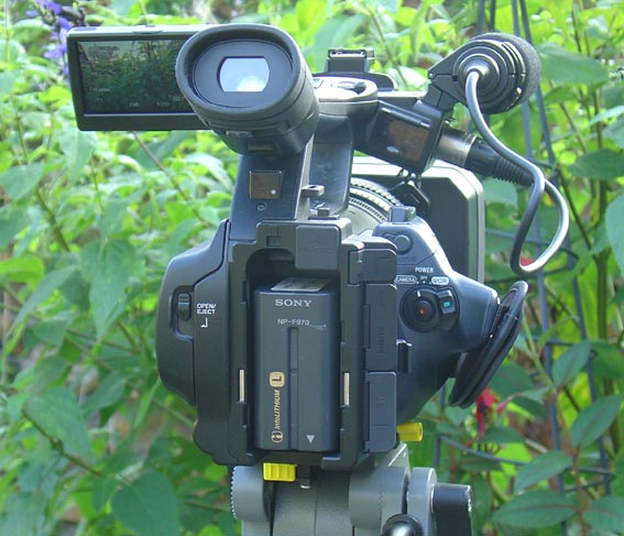 Rear view of Sony Z5