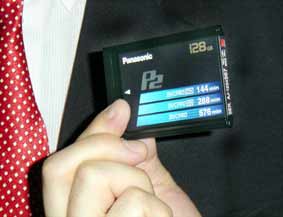 Panasonic P2 card