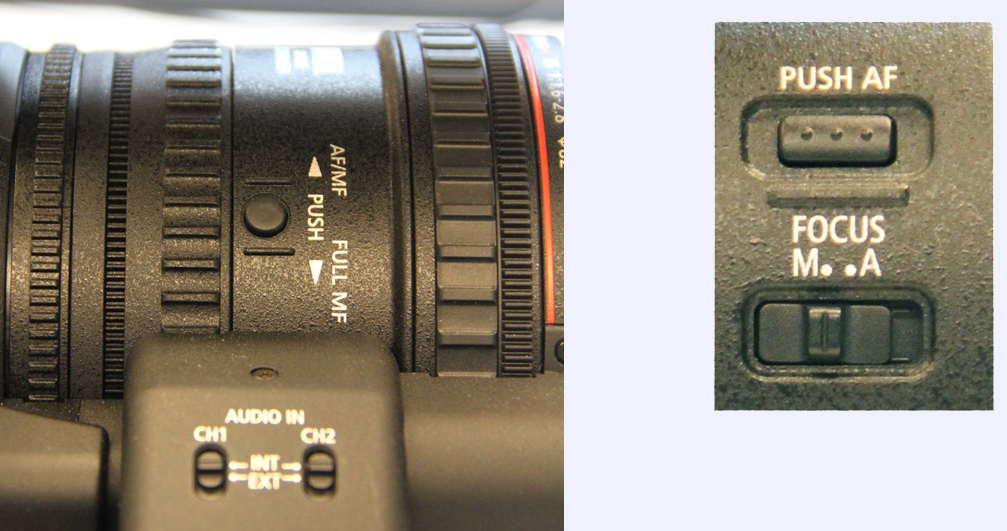 manual focus switches