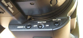 White balance button on EX1