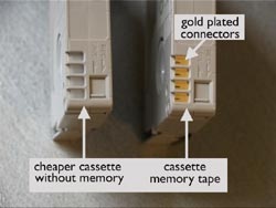 chipped memory tapes